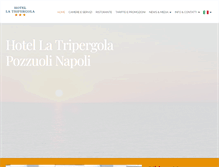 Tablet Screenshot of latripergola.it